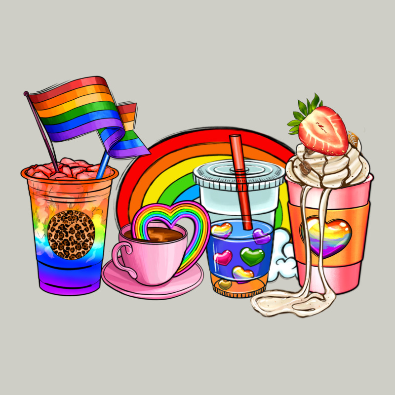 Pride Coffee Cups Heavyweight Hoodie by AdoDesignShop | Teevron