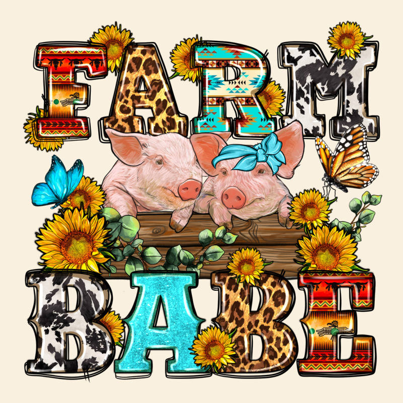 Western Farm Babe Vintage Hoodie by OliviaCreatesArt | Teevron