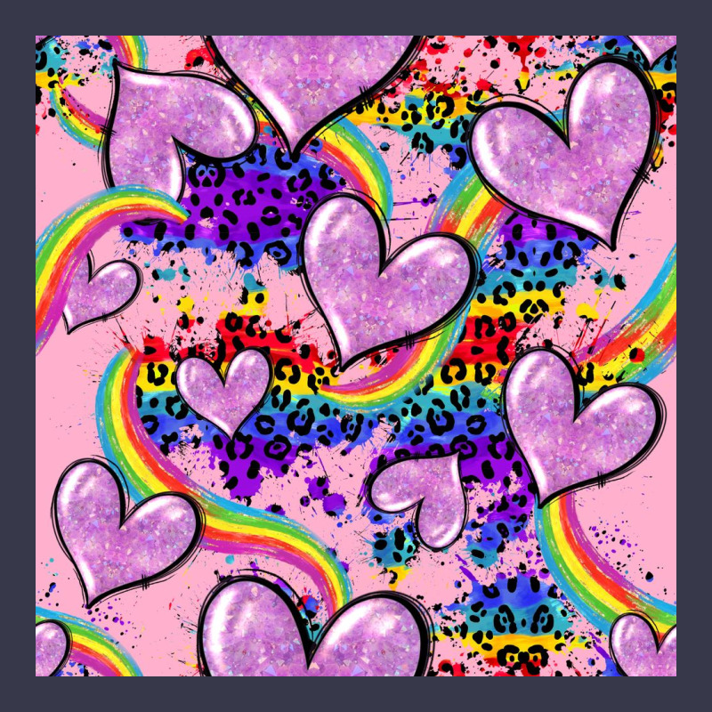 Pride Heart Seamless Pattern Long Sleeve Tee by FaDigitalArtStudio | Teevron