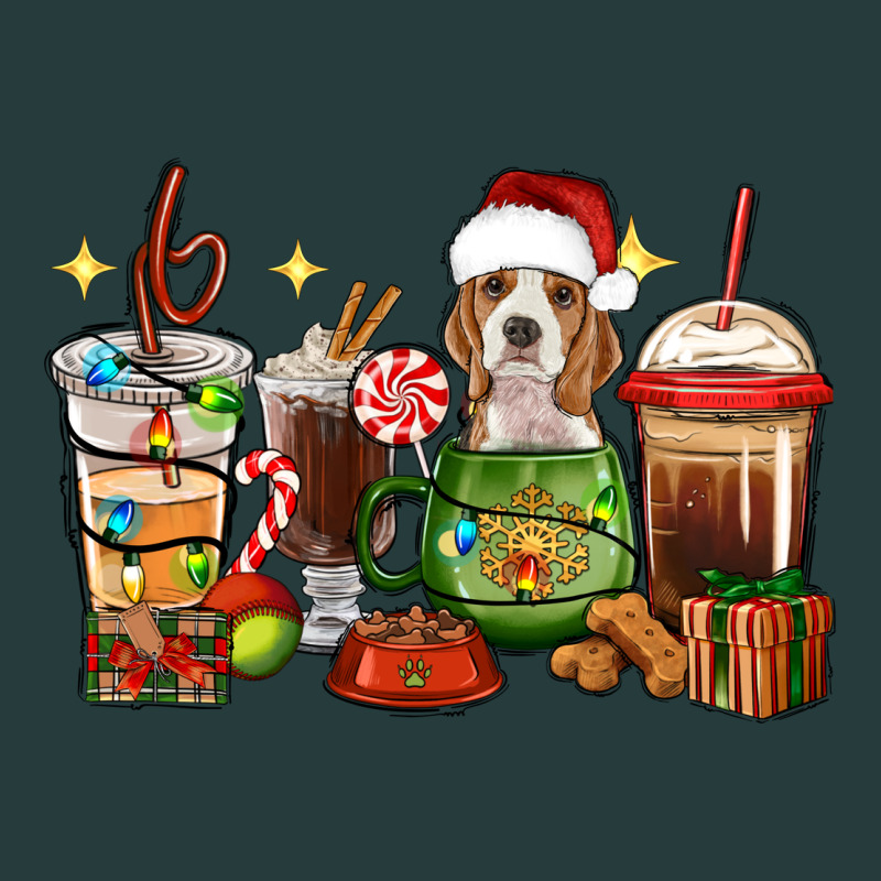 Christmas Coffee Cups With Beagle Premium Hoodie by RanaPortraitStore | Teevron