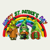 Happy St. Patrick's Day Rainbow Gnomes Urban Heavy Tee | Teevron