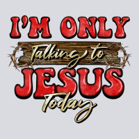 I'm Only Talking To Jesus Today Christmas Zipper Hoodie | Teevron