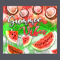 Watermelon And Coconut Summer 20oz Skinny Tumbler Vintage Hoodie | Teevron