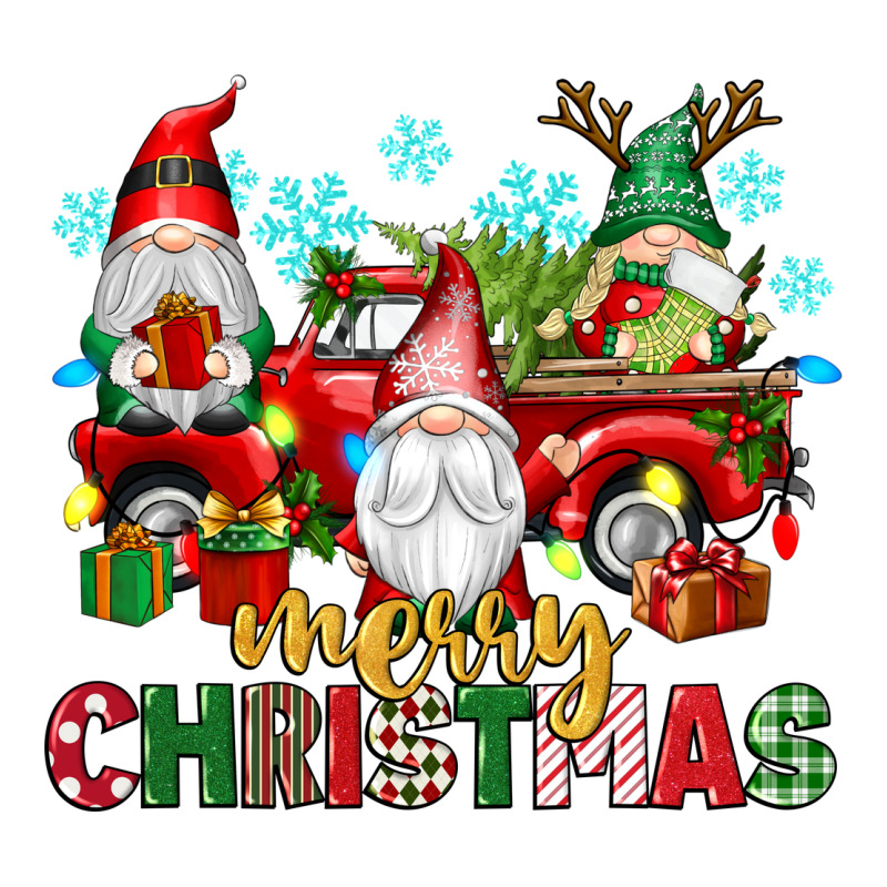 Merry Christmas Gnome Truck Premium Tee by texasbilliewilder | Teevron