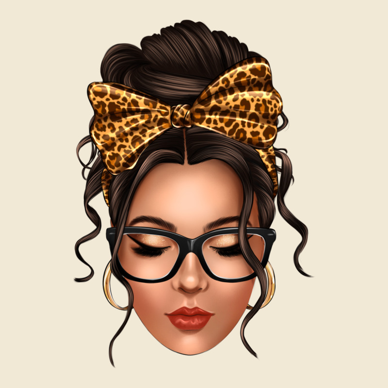 Caucasian Leopard Messy Bun Premium Tee by texasbilliewilder | Teevron