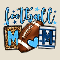 Football Mom Blue Team Color  Mother's Day Urban Heavy Tee | Teevron