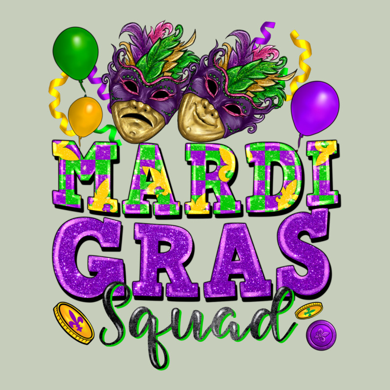 Mardi Gras Squad Long Sleeve Tee by FaDigitalArtStudio | Teevron