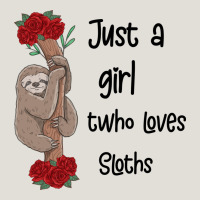 Just A Girl Who Loves Sloths Heavy Core Tee | Teevron