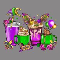 Mardi Gras Coffee Cups Vintage Tee | Teevron