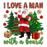 I love a man with a beard Christmas | Teevron
