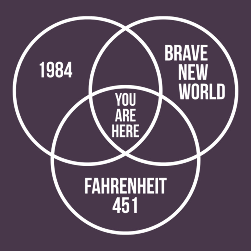 1984 Brave New World Fahrenheit 451 Conspiracy T-shirt Heavyweight Hoodie by maiPhamDesign | Teevron
