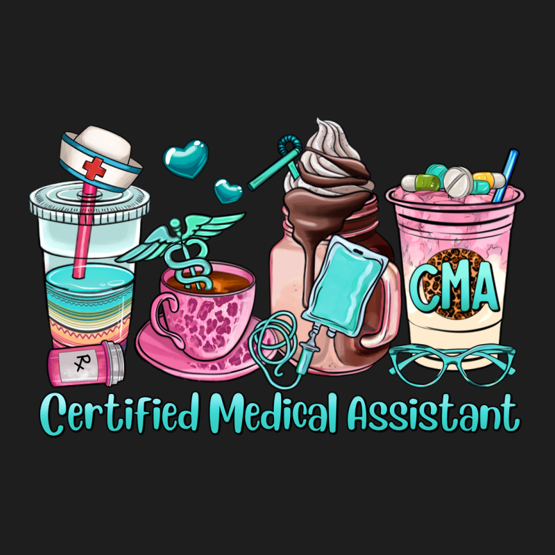 Certified Medical Assistant Coffee Cup Heavyweight Hoodie by AdoDesignShop | Teevron