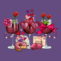 Valentine's Day Wine Glasses Vintage Hoodie | Teevron