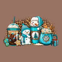 Winter Snowman Coffee Cups Premium Hoodie | Teevron