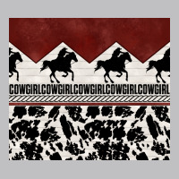 Cowgirl With Cowhide Classic Tee | Teevron