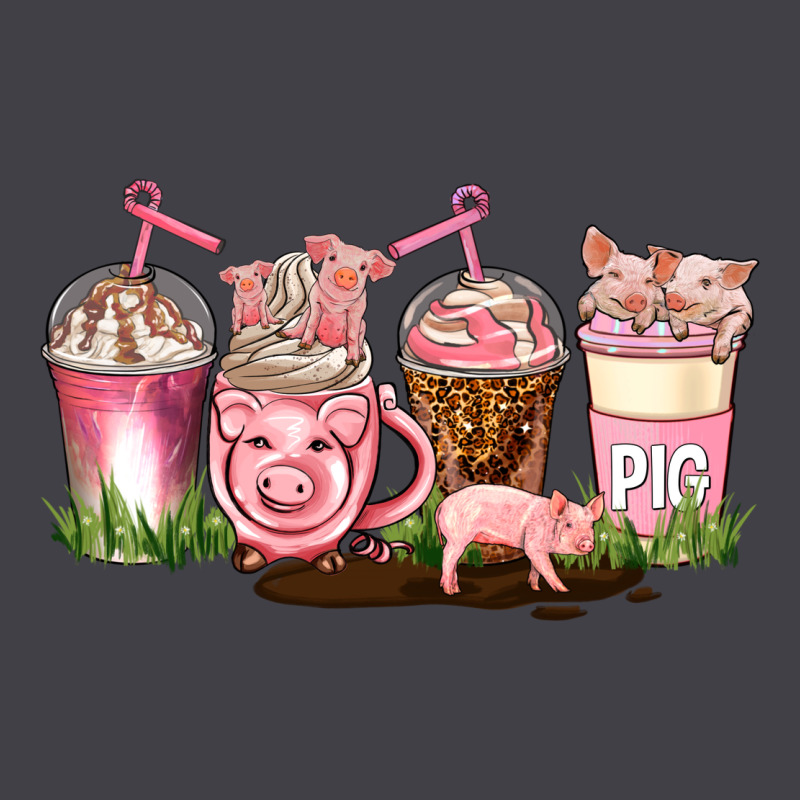 Pig Coffee Cups Heavyweight Hoodie by AdoDesignShop | Teevron