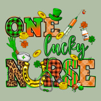 St. Patricks Day One Lucky Nurse Urban Heavy Tee | Teevron