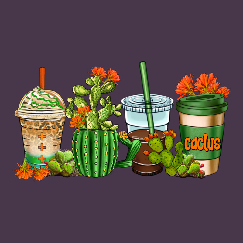 Cactus Coffee Cups Heavyweight Hoodie by AdoDesignShop | Teevron