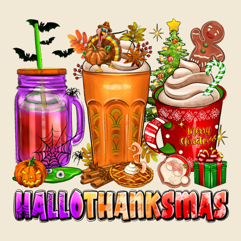Hallothanksmas Coffee Cups Premium Tee by texasbilliewilder | Teevron