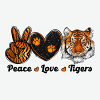 Peace Love Tigers Urban Heavy Tee | Teevron