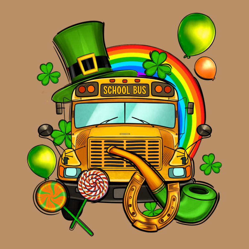 St. Patrick's School Bus Vintage Hoodie by OliviaCreatesArt | Teevron