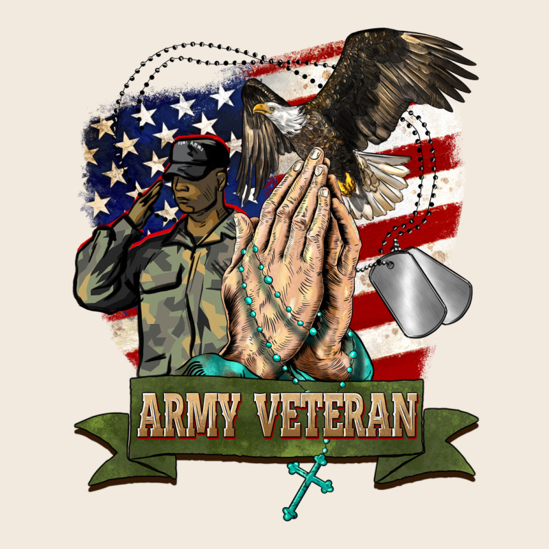Army Veteran  Pray Zipper Hoodie by BarkalooDesign | Teevron