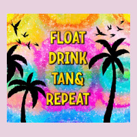 Float Drink Tan & Repeat Ladies Tee | Teevron