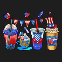4th Of July Coffee Cups Heavyweight Hoodie | Teevron