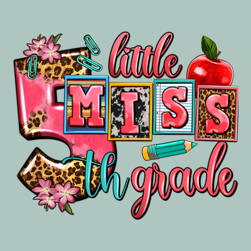 Little Miss 5 Th Grade Premium Sweatshirt by AdoDesignShop | Teevron
