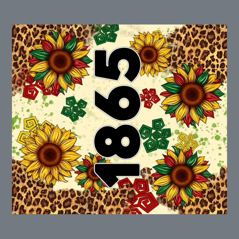 Juneteenth 1865 Sunflowers Heavyweight Sweatshirt by Artiststas | Teevron