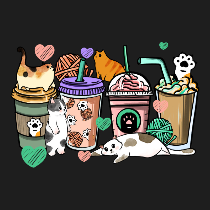 Cat Coffee Cups Classic Tee by HowdyJamesFarm | Teevron