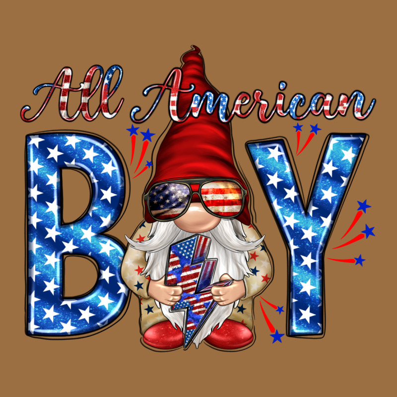 All American Boy With Gnome Vintage Tee by HowdyJamesFarm | Teevron