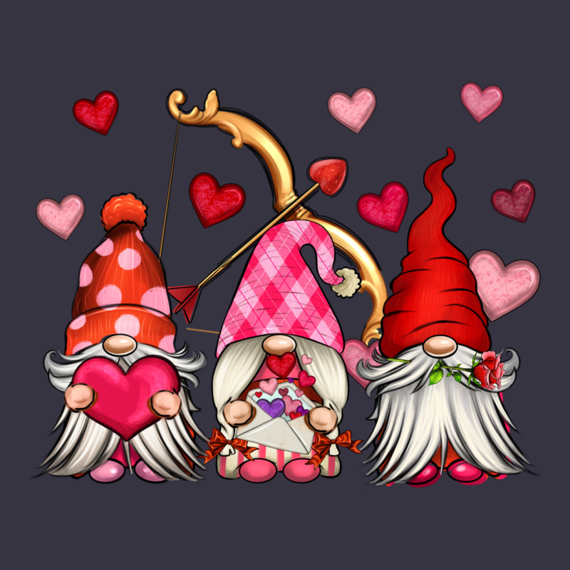 Valentine's Day Gnomes Vintage Hoodie by OliviaCreatesArt | Teevron