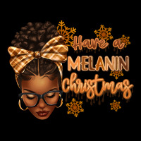 Have A Melanin Christmas Afro Woman Premium Tee | Teevron