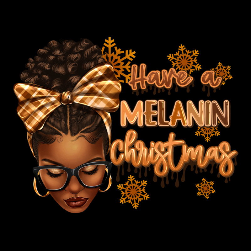 Have A Melanin Christmas Afro Woman Premium Tee by texasbilliewilder | Teevron