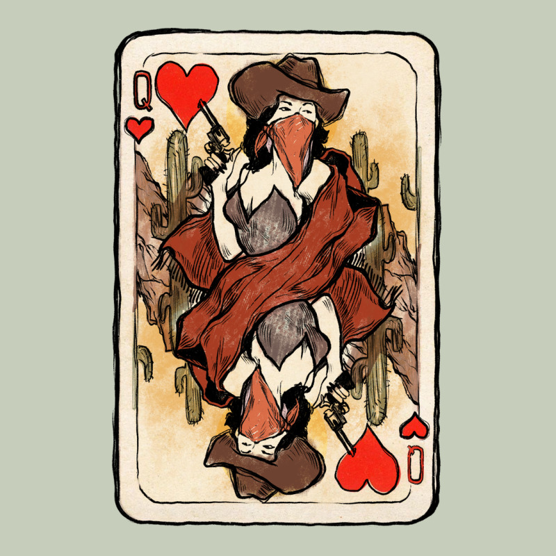 Queen Of Hearts Cowgirl Ladies Tee by HowdyJamesFarm | Teevron