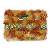 Aztec Background Pattern Western Premium Tee | Teevron