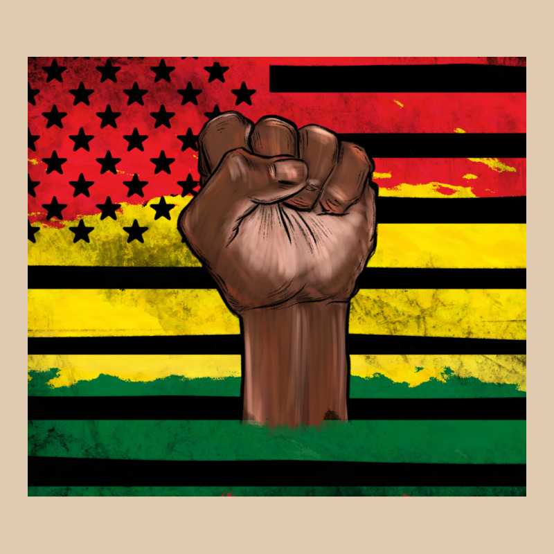 Juneteenth American Flag Heavyweight Sweatshirt by Artiststas | Teevron