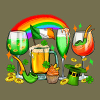 Wine Glasses St. Patricks Vintage Hoodie | Teevron