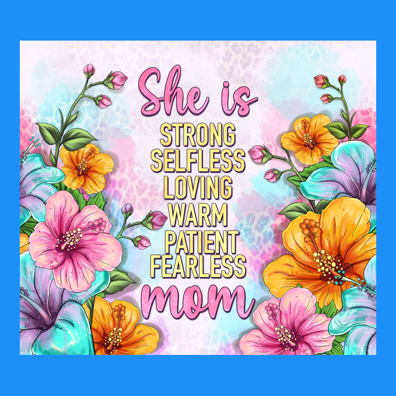She Is Mom With Flowers Classic Tee by TumblerDesignByShophia | Teevron