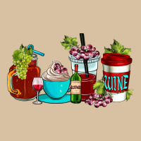 Wine Coffee Cups Heavyweight Hoodie | Teevron