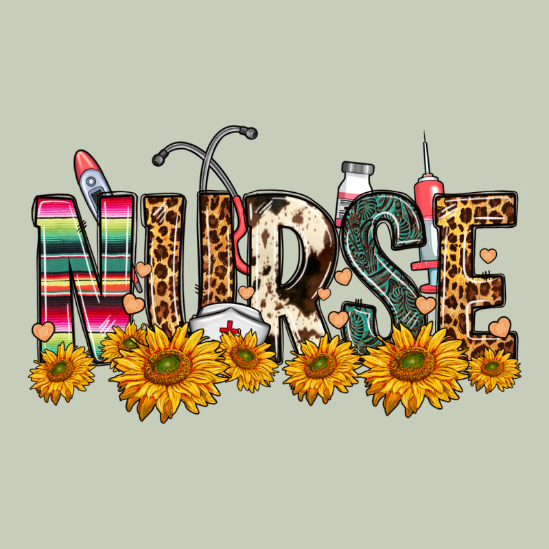 Western Nurse Sunflower Long Sleeve Tee by FaDigitalArtStudio | Teevron