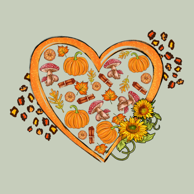 Western Autumn Heart Long Sleeve Tee by FaDigitalArtStudio | Teevron
