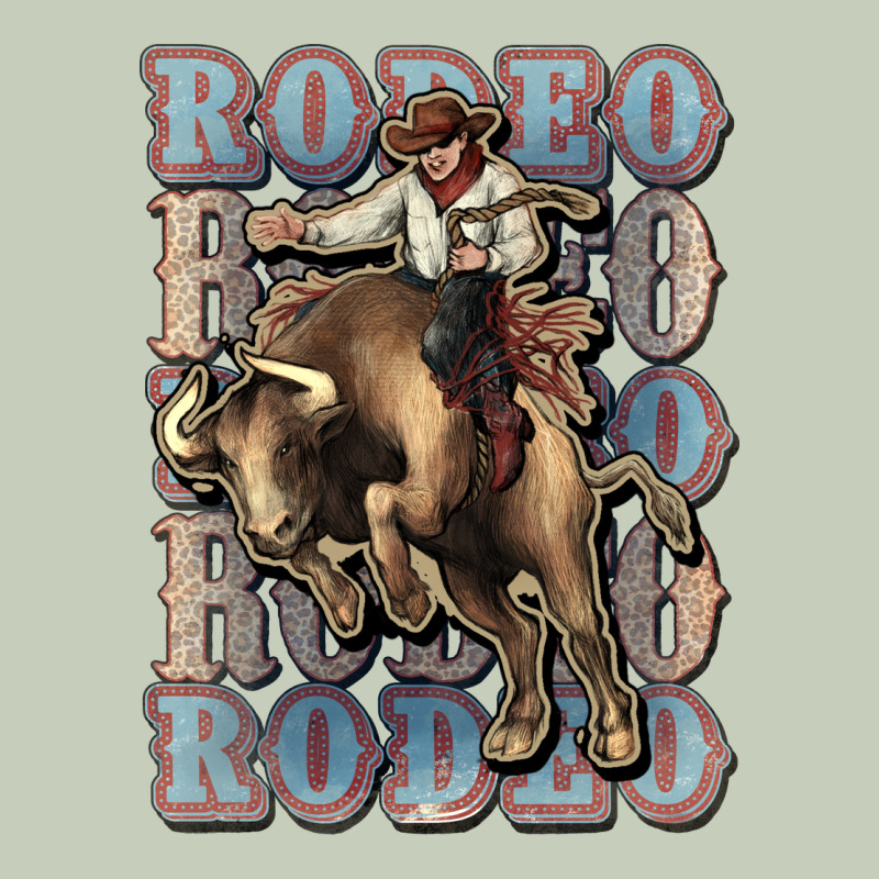 Rodeo Cowboy Bull Western Ladies Tee by HowdyJamesFarm | Teevron