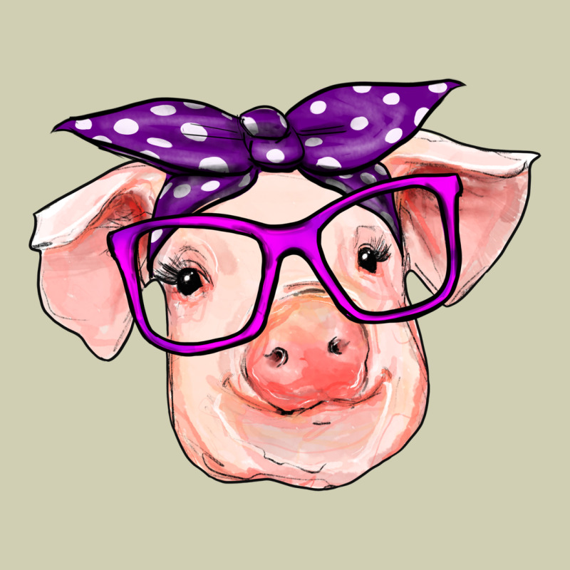 Pig With Bandana Heavy Core Tee by RanaPortraitStore | Teevron