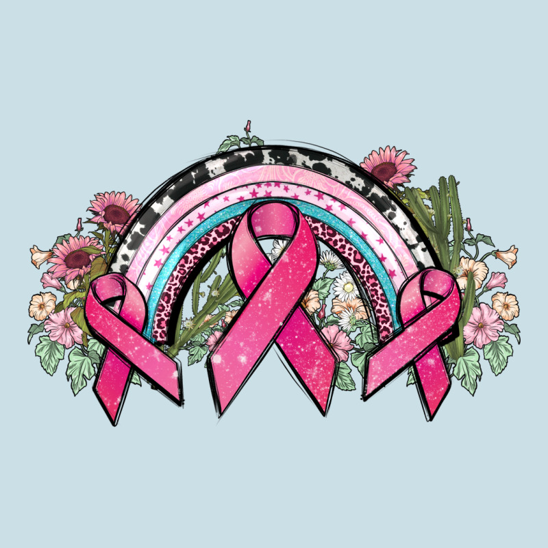 Cancer Ribbon Rainbow Cancer Awareness Ladies Tee by HowdyJamesFarm | Teevron