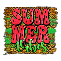 Summer Vibes Watermelon Leopard Background Premium Tee | Teevron