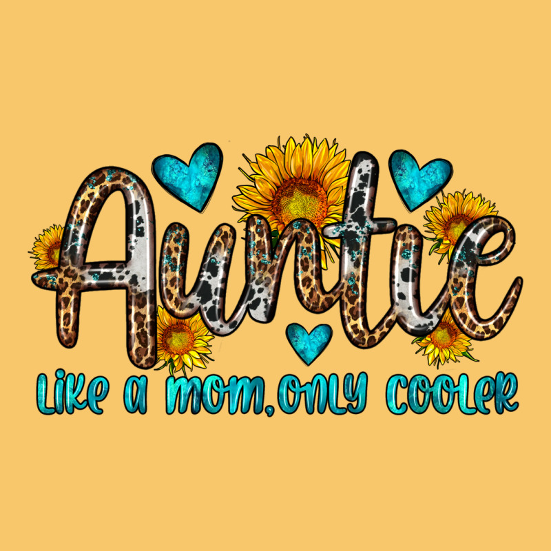 Auntie Like A Mom Only Cooler Vintage Hoodie by OliviaCreatesArt | Teevron