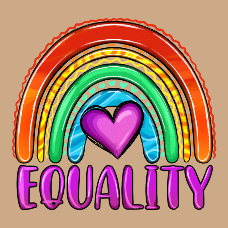 Equality Rainbow Vintage Hoodie by OliviaCreatesArt | Teevron