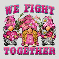We Fight Together Breast Cancer Gnome Zipper Hoodie | Teevron